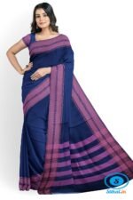 BANAHATTI COTTON SAREE WITH TRADITIONAL BORDER