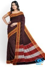 ILKAL COTTON RAGAWALI SAREE WITH CHIKKI PARAS BORDER