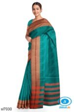 BANAHATTI COTTON SAREE WITH TRADITIONAL BORDER