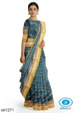 ILKAL SILK BY COTTON RADIKA SAREE