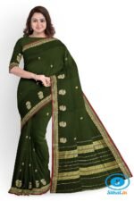 ILKAL COTTON PLAIN BUTTHA SAREE