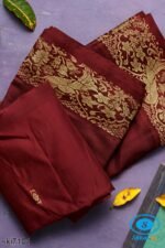 BANAHATTI COTTON SAREE WITH TRADITIONAL BORDER