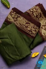 BANAHATTI COTTON SAREE WITH TRADITIONAL BORDER