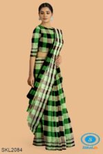 ILKAL HANDLOOM MERCERIZED COTTON BY COTTON SAREES