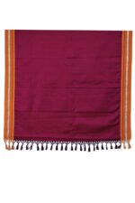 GULEDGUDDA KHANA COTTON DUPPATTA WITH TASSELS