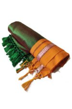 GULEDGUDDA KHANA COTTON DUPPATTA WITH TASSELS