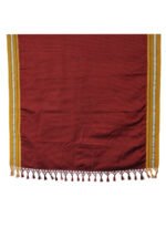 GULEDGUDDA KHANA COTTON DUPPATTA WITH TASSELS