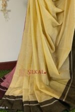 PATTEDA ANCHU PURE COTTON HANDLOOM SAREE