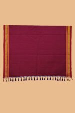 GULEDGUDDA KHANA COTTON DUPPATTA WITH TASSELS