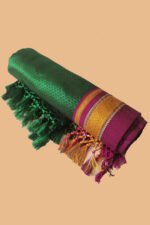 GULEDGUDDA KHANA COTTON DUPPATTA WITH TASSELS