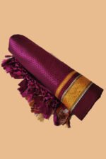 GULEDGUDDA KHANA COTTON DUPPATTA WITH TASSELS