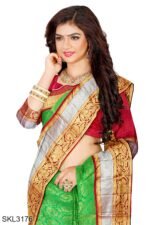 ZARKASHISH PURE SILK HANDLOOM WEAVED SAREE