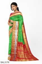 ZARKASHISH PURE SILK HANDLOOM WEAVED SAREE