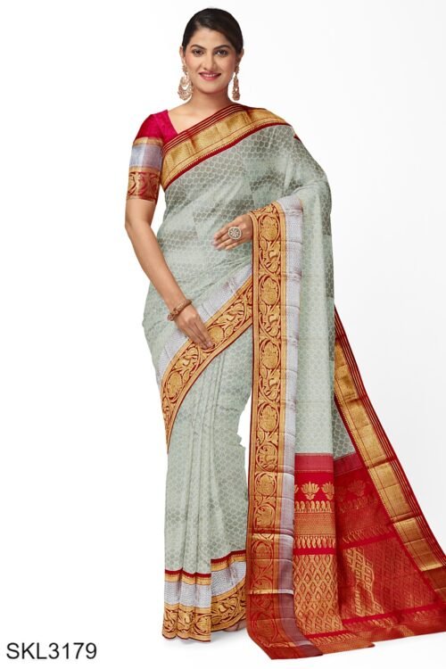 ZARKASHISH PURE SILK HANDLOOM WEAVED SAREE