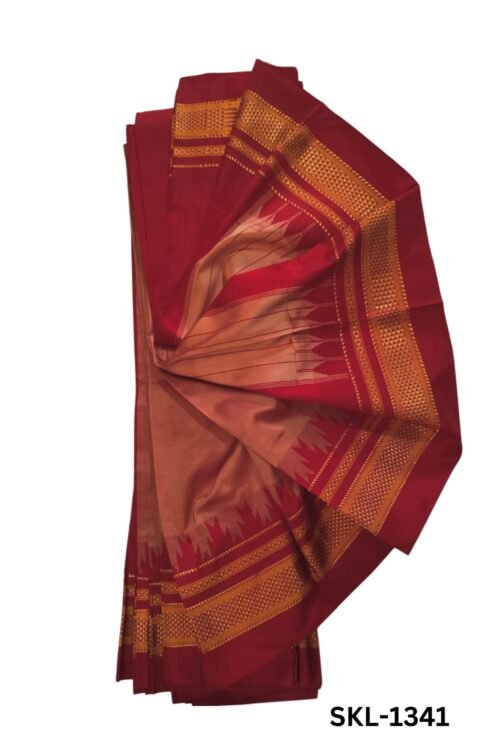 Pure Silk Ilkal Handloom Saree