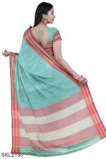 Patteda Anchu Pure Cotton With Gaadi Dhadi Border Saree