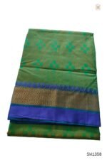 Ilkal Embossed With Mercerized Cotton Saree