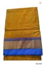 Ilkal Embossed With Mercerized Cotton Saree