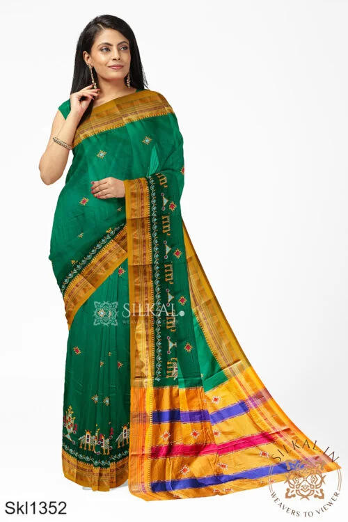 Ilkal Kasuti Sarees