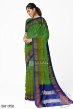 Ilkal Embossed With Mercerized Cotton Saree