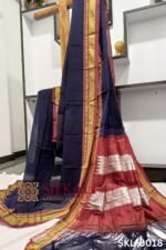 Ilkal Handloom Cotton Silk Chikki Paras Border Saree