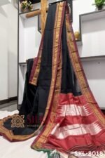 Ilkal Handloom Cotton Silk Chikki Paras Border Saree