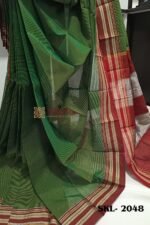 ILKAL VISCOSE SILK KADDI SAREE WITH GOMI BORDER