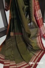 ILKAL VISCOSE SILK KADDI SAREE WITH GOMI BORDER