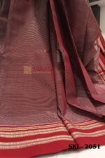 ILKAL VISCOSE SILK KADDI SAREE WITH GOMI BORDER