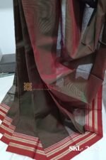 ILKAL VISCOSE SILK KADDI SAREE WITH GOMI BORDER