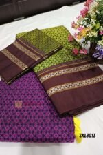 ILKAL KHANA VISCOSE COTTON MIX SAREE