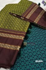 ILKAL KHANA VISCOSE COTTON MIX SAREE