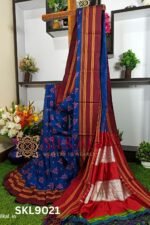 Ilkal Print Viscose Silk Gayatri Border Saree