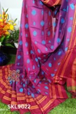 Ilkal Print Viscose Silk Gayatri Border Saree