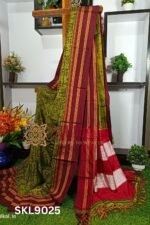 Ilkal Print Viscose Silk Gayatri Border Saree