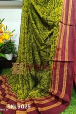 Ilkal Print Viscose Silk Gayatri Border Saree