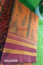 Ilkal Print Viscose Silk Gayatri Border Saree