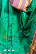 Ilkal Print Viscose Silk Gayatri Border Saree