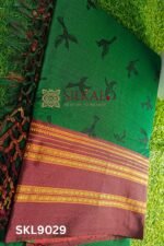 Ilkal Print Viscose Silk Gayatri Border Saree