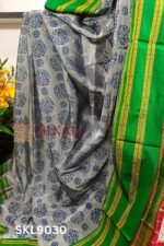 Ilkal Print Viscose Silk Gayatri Border Saree