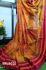 Ilkal Print Viscose Silk Gayatri Border Saree