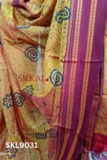 Ilkal Print Viscose Silk Gayatri Border Saree