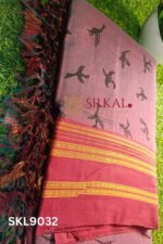 Ilkal Print Viscose Silk Gayatri Border Saree