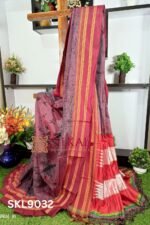 Ilkal Print Viscose Silk Gayatri Border Saree