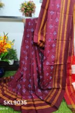 Ilkal Print Viscose Silk Gayatri Border Saree