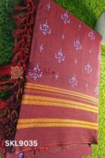 Ilkal Print Viscose Silk Gayatri Border Saree