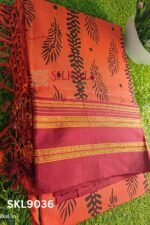 Ilkal Print Viscose Silk Gayatri Border Saree