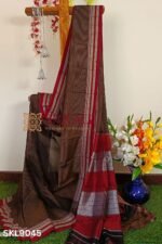 VILKAL VISCOSE SILK KADDI SAREE WITH GOMI BORDER