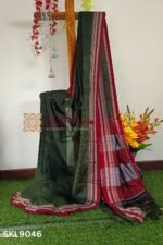 ILKAL VISCOSE SILK KADDI SAREE WITH GOMI BORDER