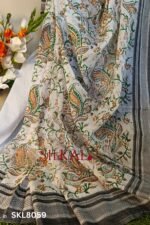 ILKAL HANDLOOM COTTON SILK PRINT SAREE